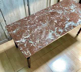 MESA AUXILIAR CON MÁRMOL