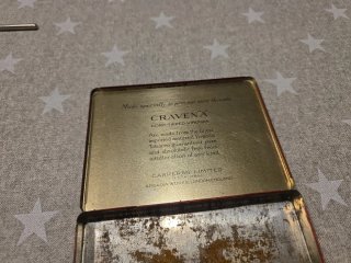 Caja de cigarrillos Craven A