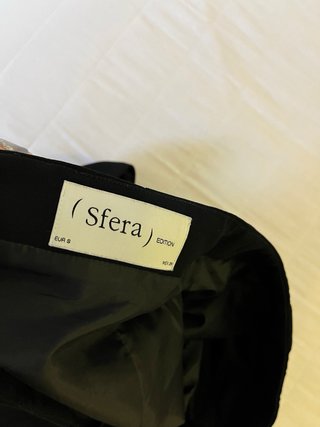 Falda Sfera Edition Talla S Negra Plisada