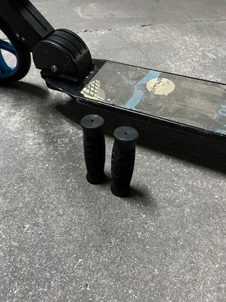 Patinete plegable azul