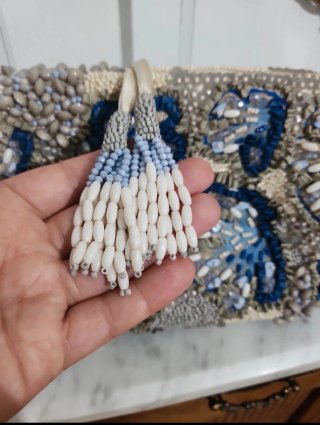 Bolso de mano Zara bordado
