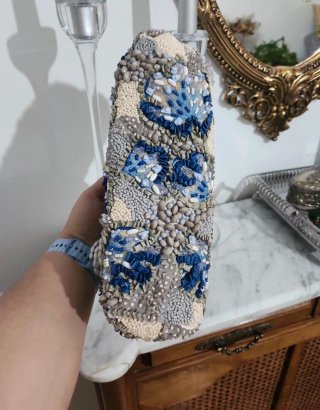 Bolso de mano Zara bordado
