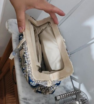 Bolso de mano Zara bordado