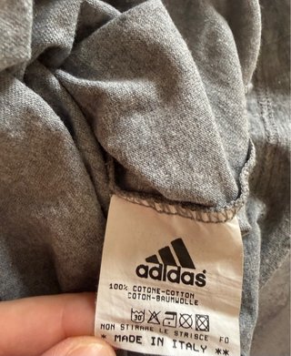 Camiseta Adidas Gris Talla L