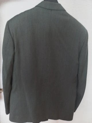 Traje chaqueta de caballero verde oscuro