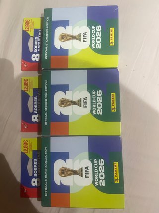Blister 8 Sobres Cromos Mundial FIFA 2026 Panini