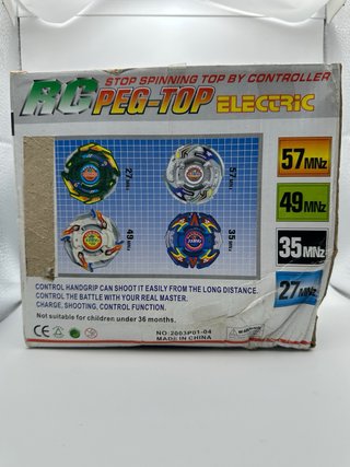 Beyblade RC Peg-Top Vintage Bootleg