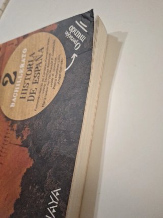 LIBRO 2 BACHILLERATO HISTORIA ESPAÑA. ANAYA