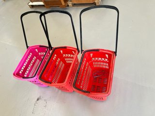 Cestas de compra supermercado (3 unidades)