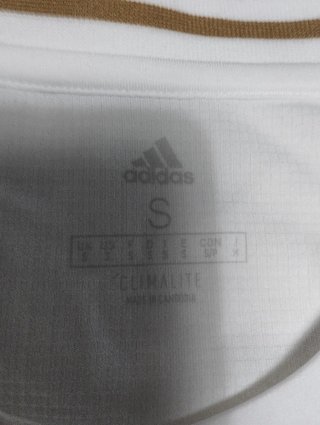 Camiseta Real Madrid Adidas Dorada