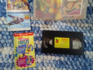 Toy Story VHS 1996 Edición Española + Folletos
