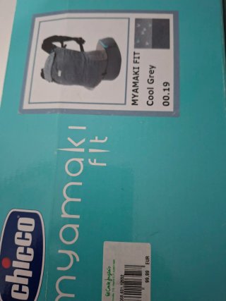 Mochila Portabebés Chicco Myamaki Fit 0m+