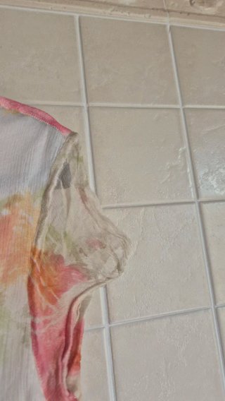 Abito floreale bianco e rosa di seta