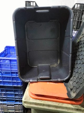 Cajas de fruta de plástico
