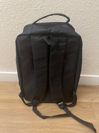 Mochila portátil negra