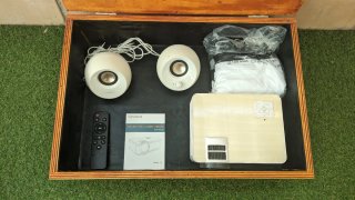 Proyector Top Vision T6 + Altavoces + Lona