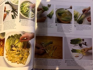 Ensaladas, postres,barbacoa, 2€/libro. 3x5€