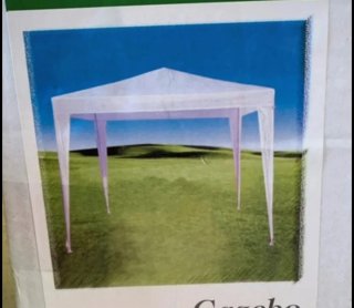 Gazebo 3x3 Bianco