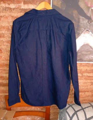Camisa Fred Perry Negra Manga Larga