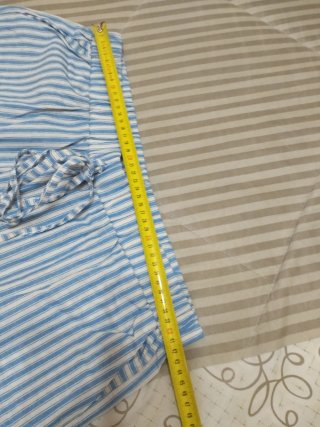 Pantalón largo Shein rayas azul talla XXL