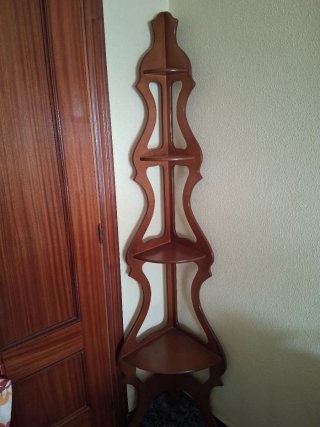 Mueble Rinconera Madera Clásico