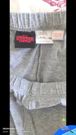 Pijama Stranger Things talla 11-12