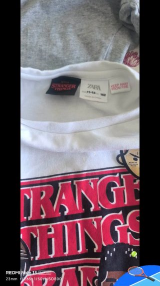 Pijama Stranger Things talla 11-12