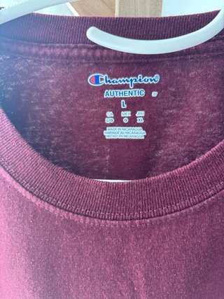 Lote 2 Camisetas Champion y Gap Talla L