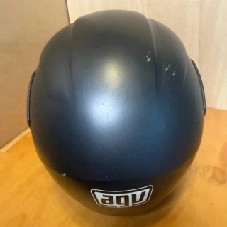 Casco Moto Modular AGV Negro