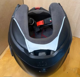 Casco Moto Modular AGV Negro
