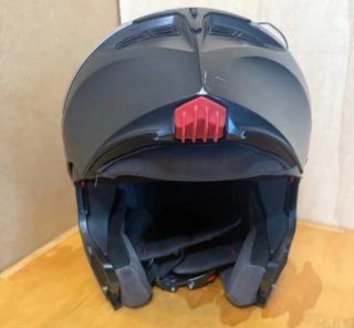 Casco Moto Modular AGV Negro