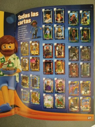 Playmobil La Película. Álbum de Cartas Completo