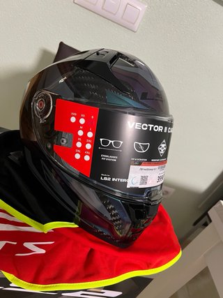 Casco LS2 Vector 2 Carbon Savage 05 Talla S