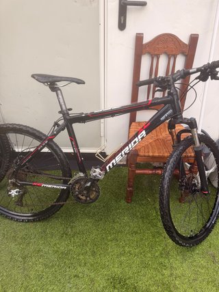 Bicicleta Merida XC Negra