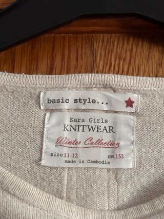 Camisola Zara Girls