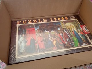 Puzzle Educa 18000 El Retablo de Santa Columba
