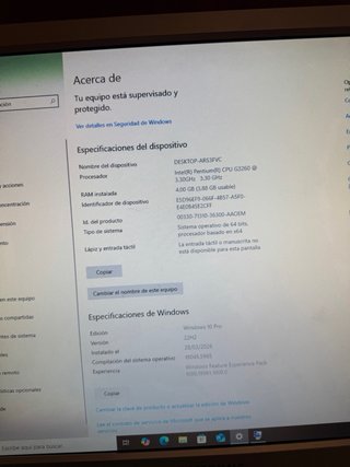 Ordenador Torre MSI y pantalla Svmsung