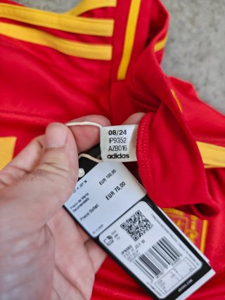 Camiseta España Mujer 2024 Talla L