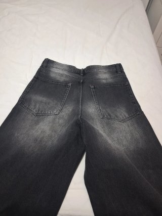 Pantalón vaquero Bershka gris hombre