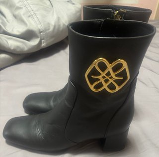 2 pares botines Cuplé negros talla 39