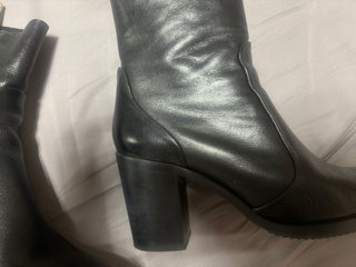 2 pares botines Cuplé negros talla 39