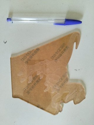 Lámpara LED Dinosaurio 3D