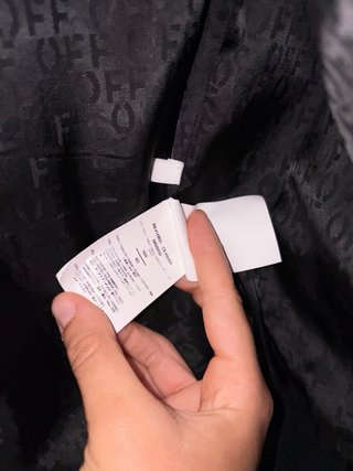Chaqueta Bomber Off-White x AC Milan