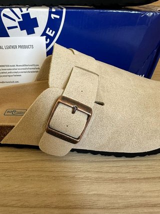 Sandalias Birkenstock Beige Talla 38