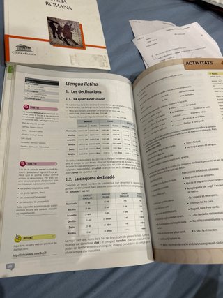 Llatí 1 batxillerat
