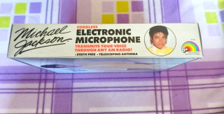 Micrófono oficial Electrónico Michael Jackson 1984