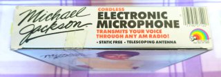 Micrófono oficial Electrónico Michael Jackson 1984