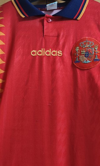 Camiseta Adidas España 1994 Vintage Talla L