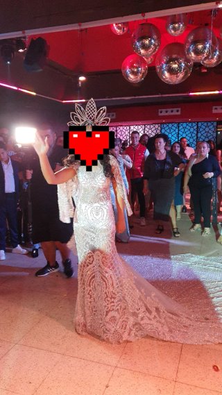 3 Vestidos de boda con otro precioso de noche