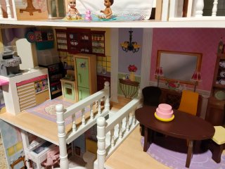 Casa de muñecas grande para Barbie